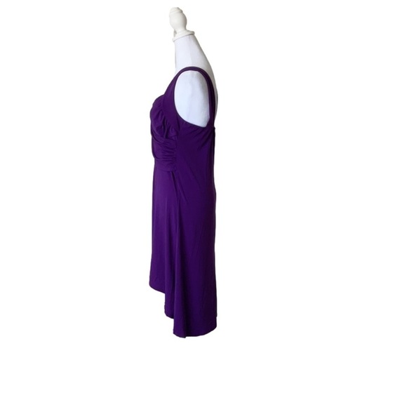 Venus Draped Front HiLo Dress - Picture 7 of 13
